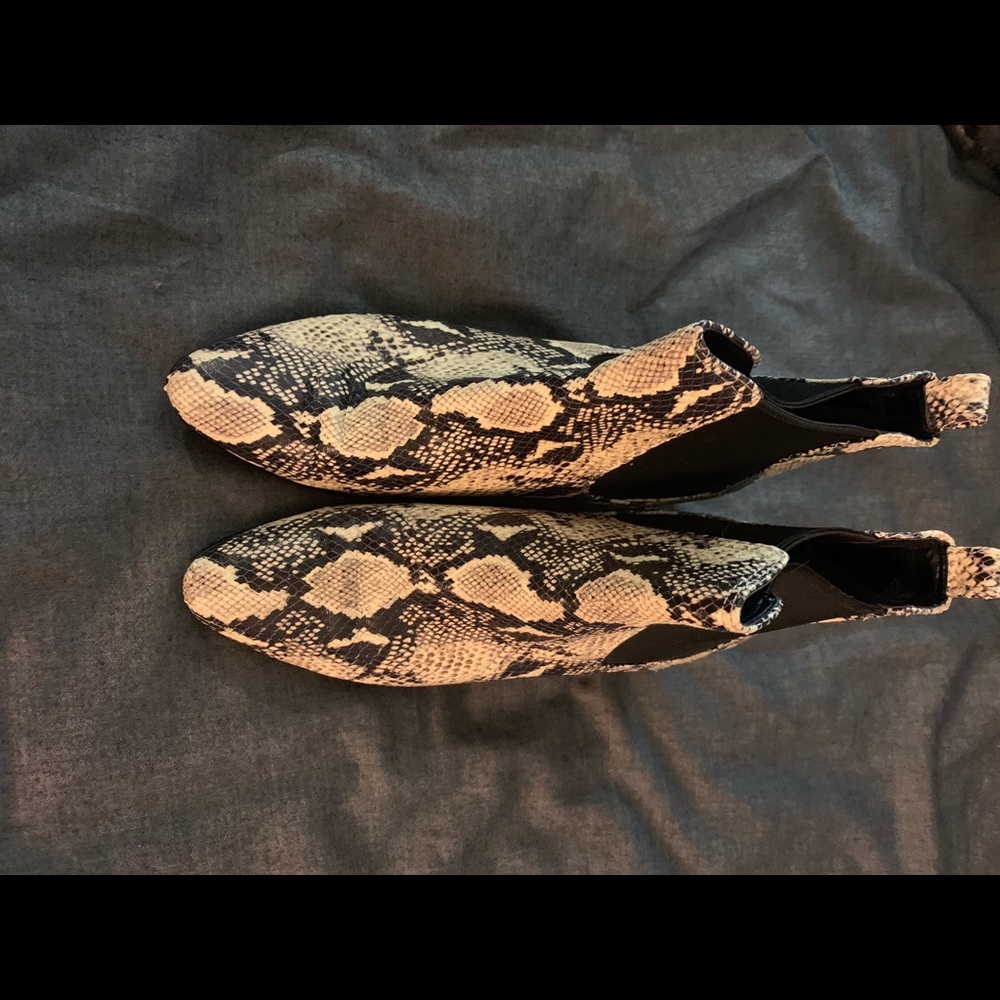 Sam Edelman Snake Print Boots